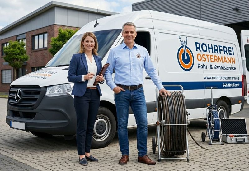 Rohrfrei Ostermann - Rohrreinigung Kanalreinigung - Team